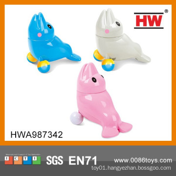 New Design Colorful 12CM B/O Dolphin Toy With Musical 6PCS/ BOX